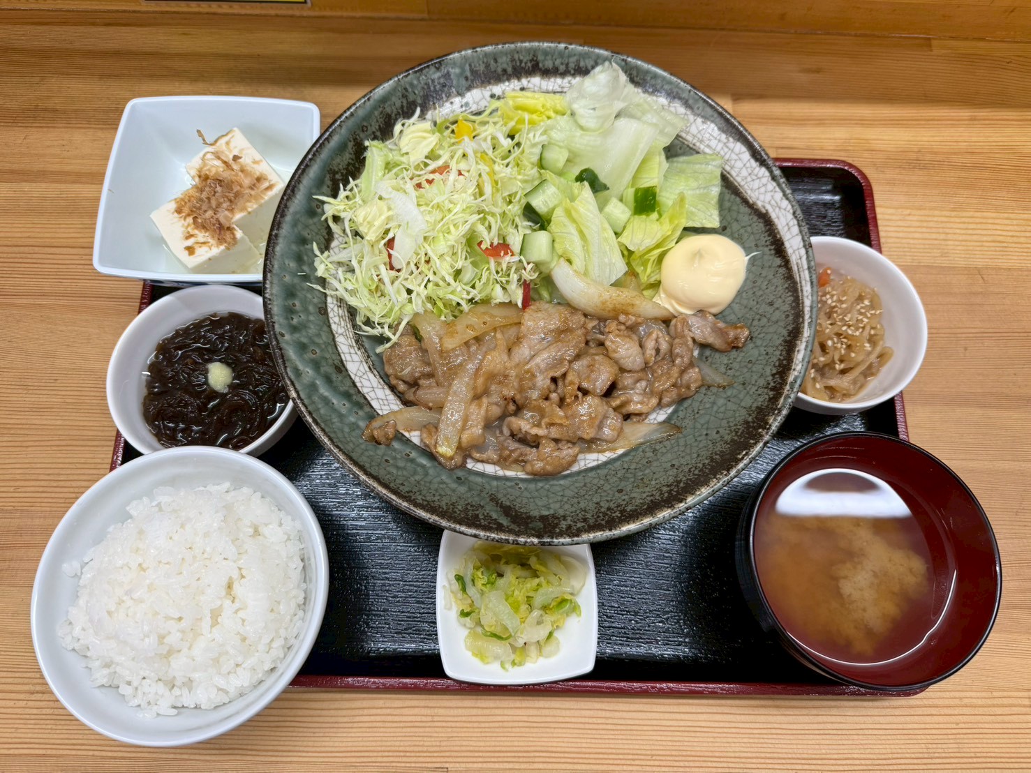 生姜焼き定食