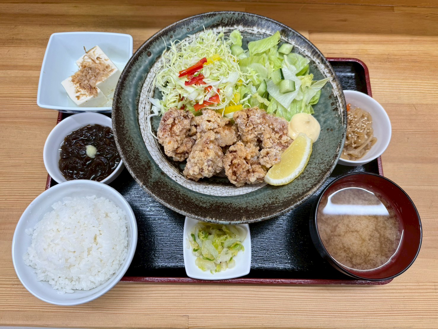 唐揚げ定食